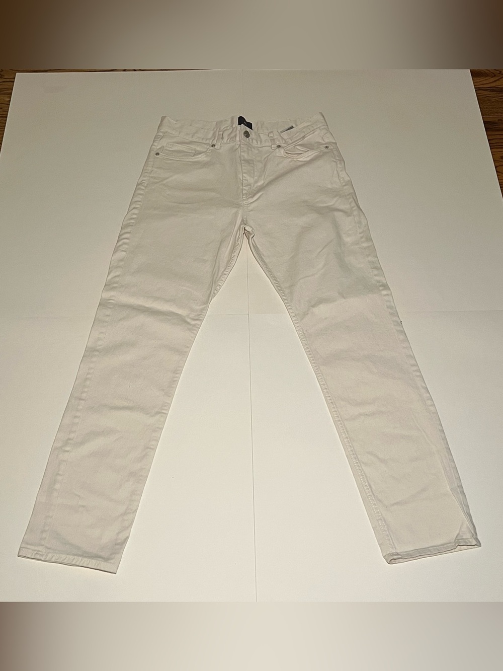 H&M Slim Straight Men's Jeans in White
